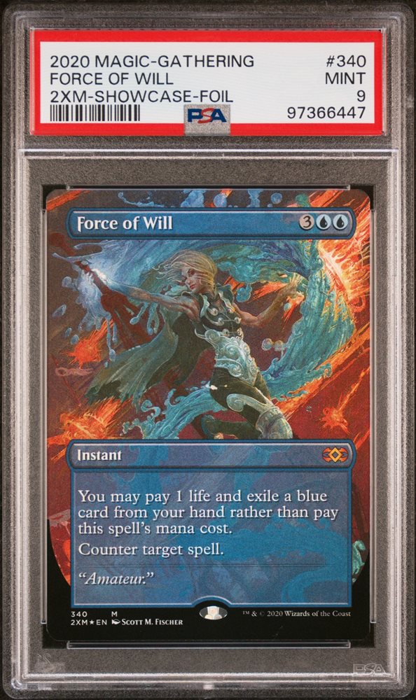 MTG 意思の力　FOIL Force of Will MR PSA9 Foil】《意志の力/Force of Will》[EMA] 青R | 日本最大級 MTG
