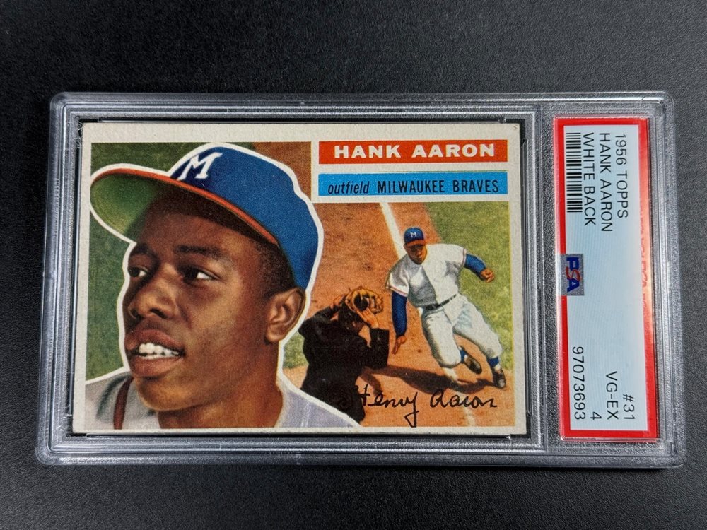 ペガサス　ARS10 Auction Prices Realized Baseball Cards 1956 TOPPS Hank Aaron