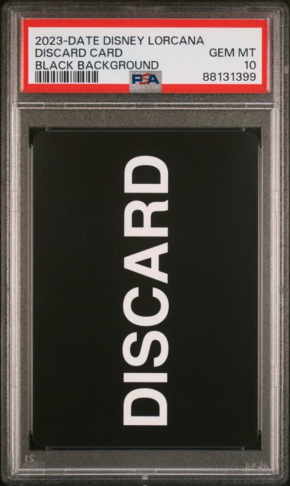PSA10 初版　lorcana DISCARD エラーカード　希少　ロルカナ PSA10 初版 lorcana DISCARD エラーカード 希少 ロルカナ - メルカリ
