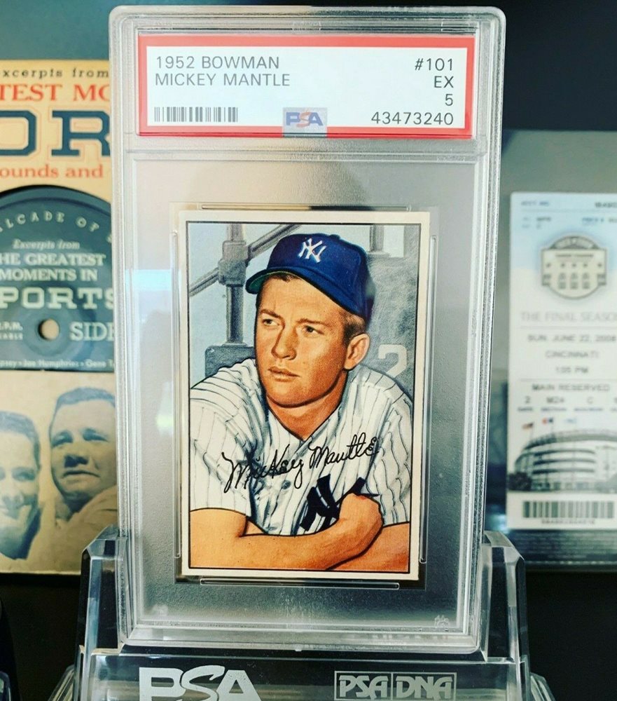 Auction Prices Realized Baseball Cards 1952 Bowman Mickey Mantle