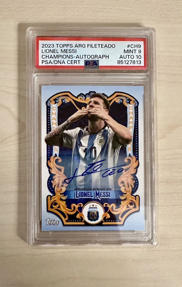 2023 topps Argentina fileteado Javier Zanetti Auto /5 2023 Topps