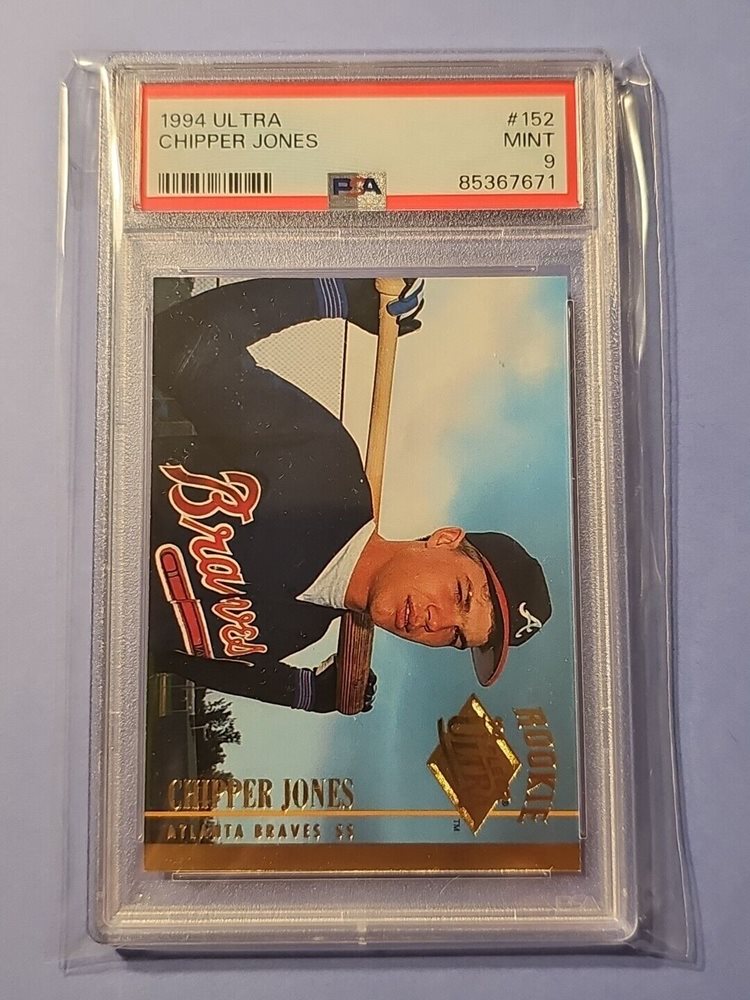 Auction Prices Realized Baseball Cards 1994 ULTRA Chipper Jones