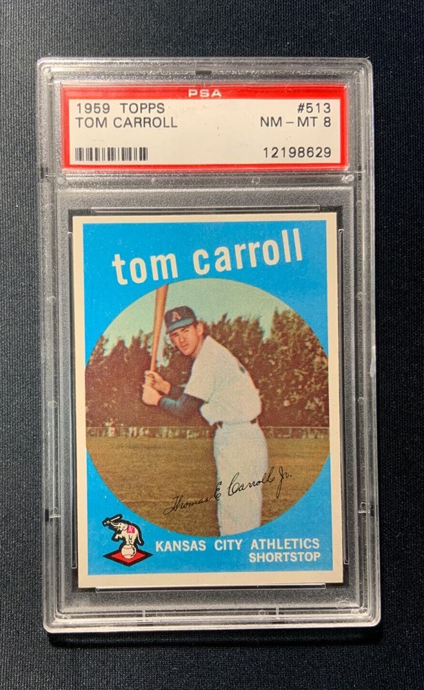 Tom Carroll Reds Auction Prices Realized Baseball Cards 1959 TOPPS Tom Carroll