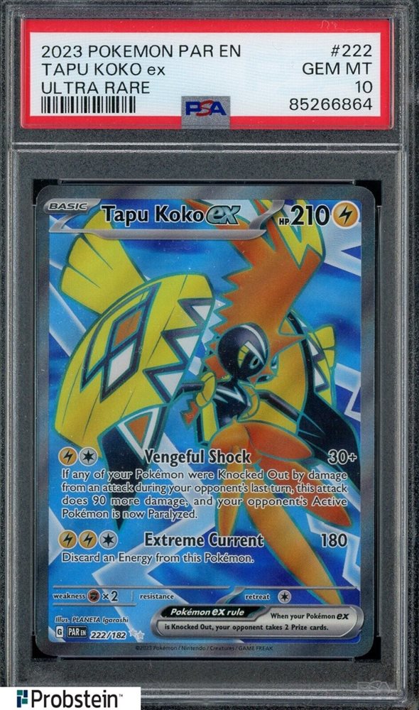 tapu koko ex pokemon card value Tokorico ex (Tapu Koko ex) 247/182 Alternative Shiny Pokémon Gallery - 4 main image 1