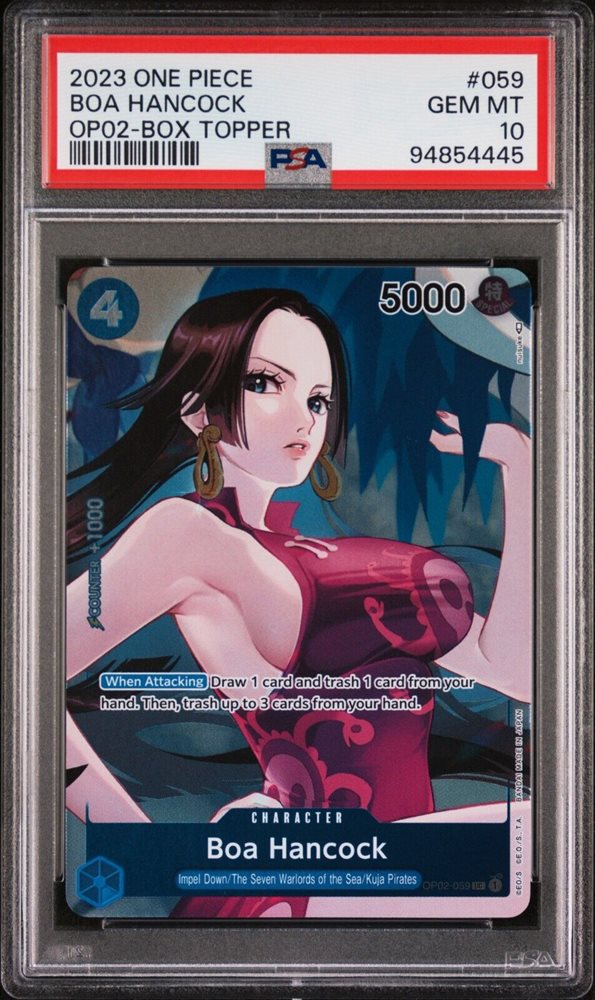 Auction Prices Realized Tcg Cards 2023 ONE PIECE OP02-PARAMOUNT