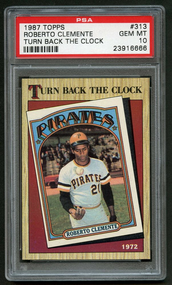 Auction Prices Realized Baseball Cards 1987 Topps Roberto Clemente TURN