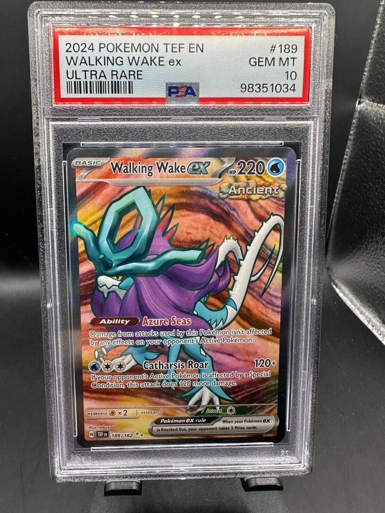 walking wake ex pokemon card Walking Wake EX 127 Promo Holo