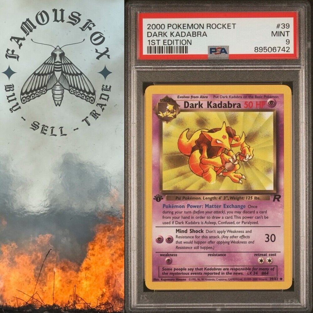 eBay Auction Item 286253100990 Tcg Cards 2000 Pokemon Rocket
