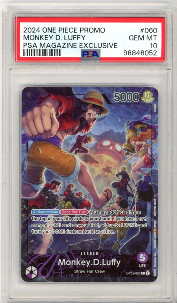 Auction Prices Realized Tcg Cards 2024 ONE PIECE PROMOS Monkey D