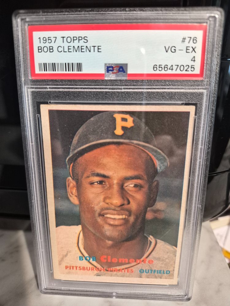 Auction Prices Realized Baseball Cards 1957 TOPPS Bob Clemente