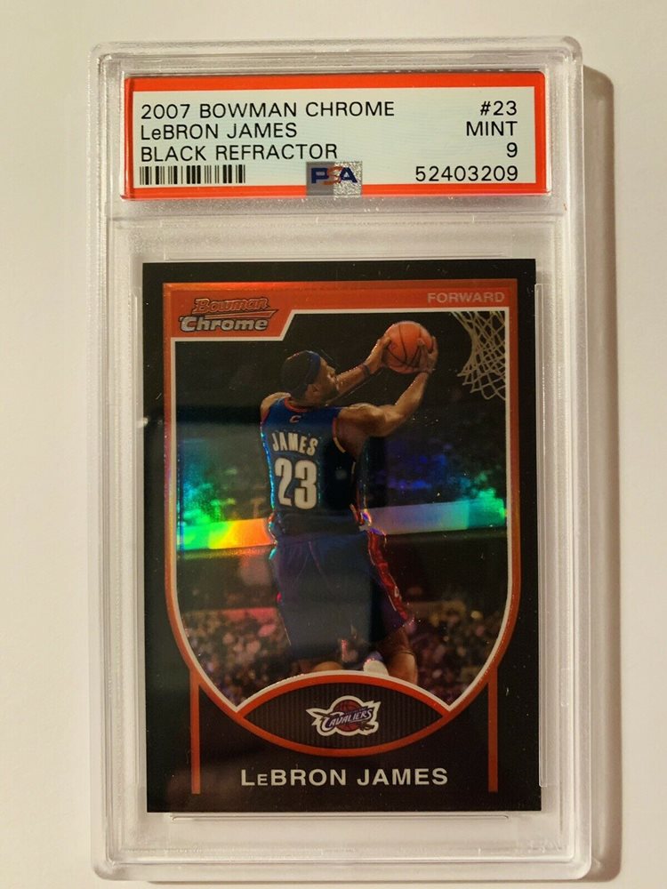Auction Prices Realized Basketball Cards 2007 BOWMAN CHROME Lebron