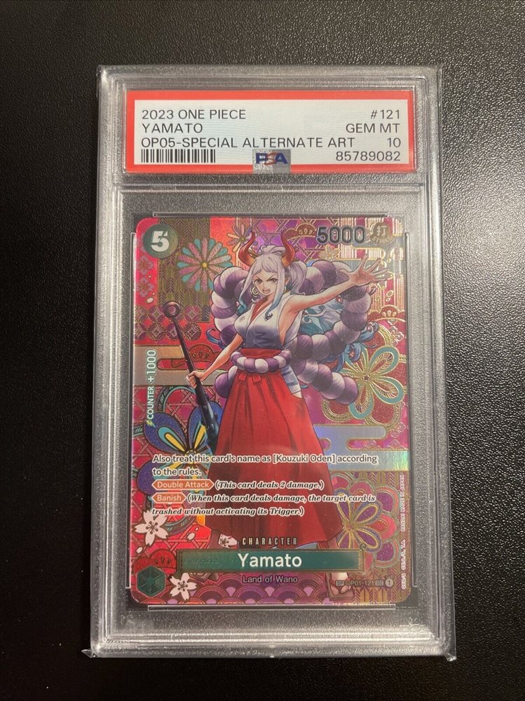 2023 ヤマト OP05-SPECIAL ALT ART PSA10 PSA 10 One Piece Card Yamato OP-05 OP05-121 SEC Special