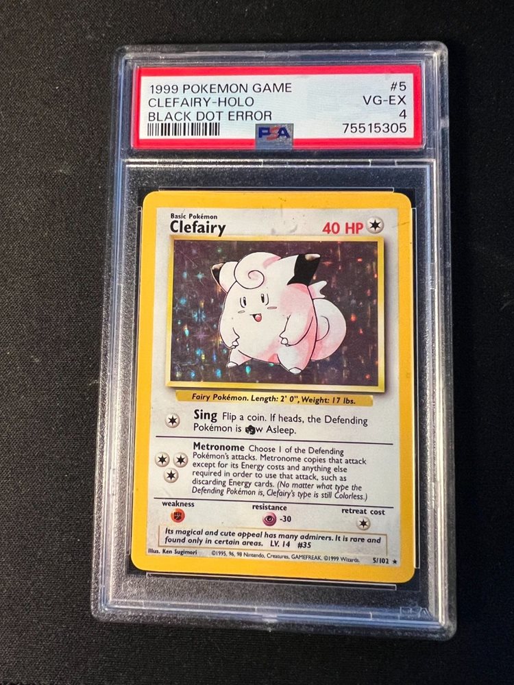 Auction Prices Realized Tcg Cards 1999 POKEMON GAME Clefairy