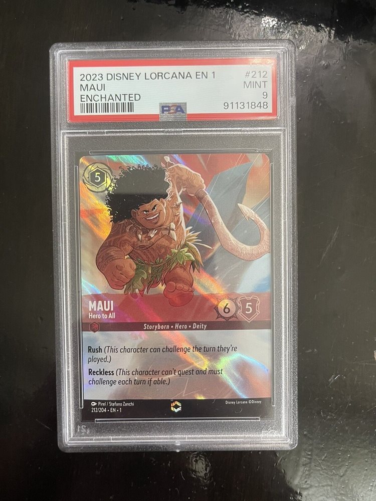 eBay Auction Item 375453738457 Tcg Cards 2023 Disney Lorcana En 1-The First  Chapter
