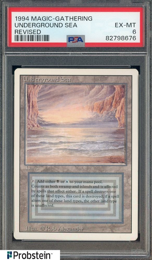 マジック：ザ・ギャザリング 1994 Underground Sea PSA 9 Auction Prices Realized Tcg Cards 1994 MAGIC THE GATHERING