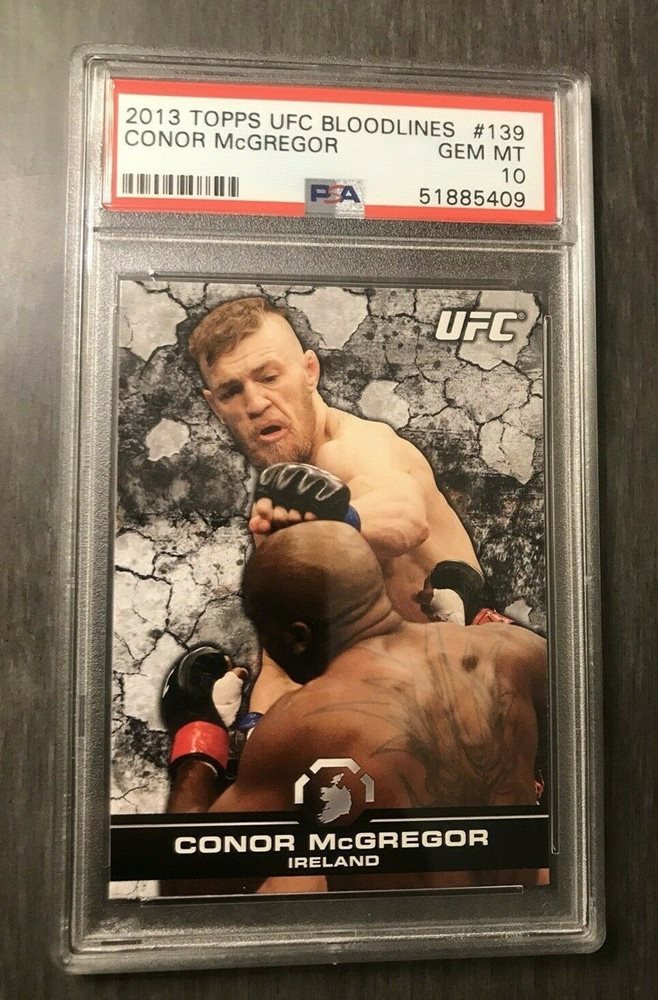 コナーマクレガー　ルーキーカード　PSA9 TOPPS BLOODLINES コナーマクレガー ルーキーカード PSA9 UFC