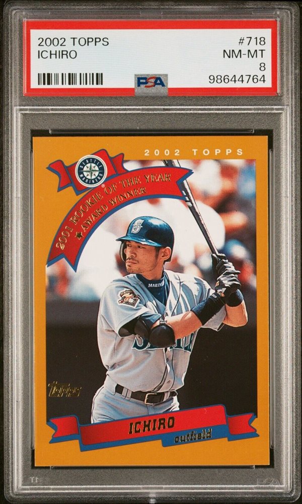 世界で5枚 MLB 2002 PSA 8 fleer premium イチロー 世界で5枚 MLB 2002 PSA 8 fleer premium イチロー