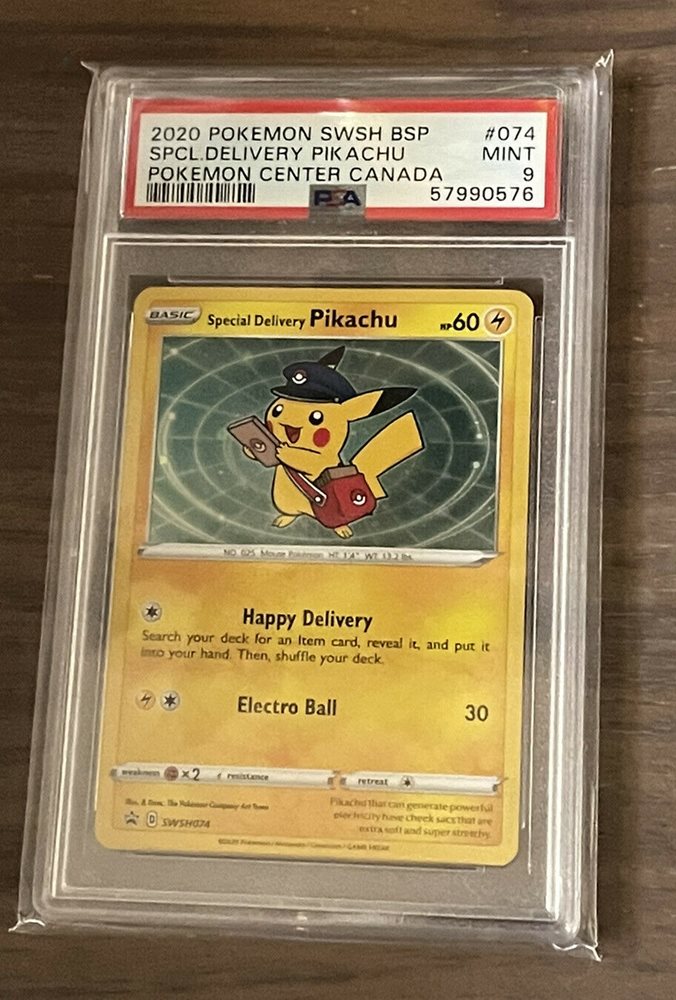 E1 ゲーム・おもちゃ・グッズ PSA9 スペシャルデリバリー ピカチュウ