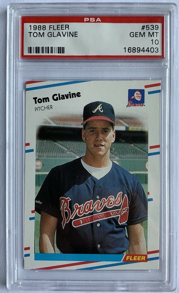 Auction Prices Realized Baseball Cards 1988 Fleer Tom Glavine