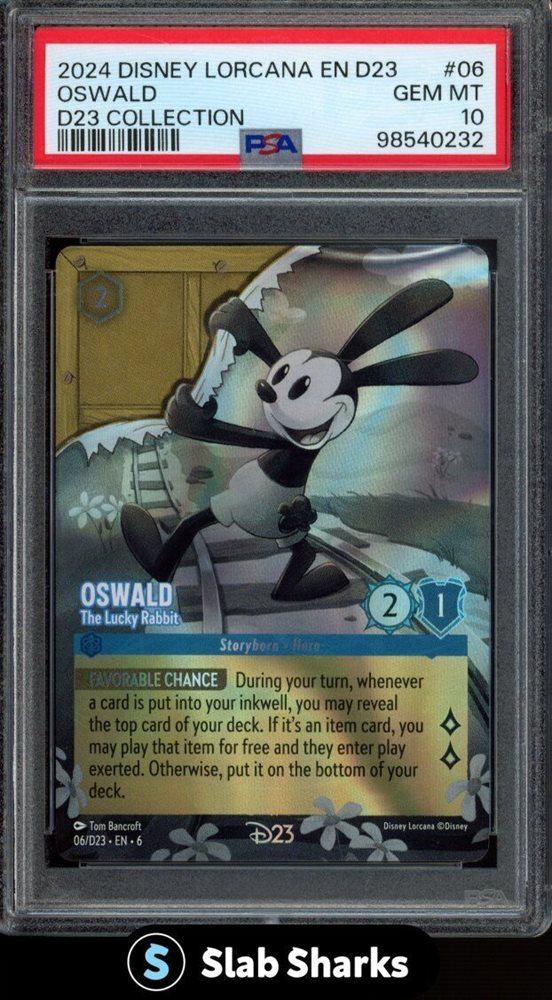 Auction Prices Realized Tcg Cards 2024 DISNEY LORCANA EN D23