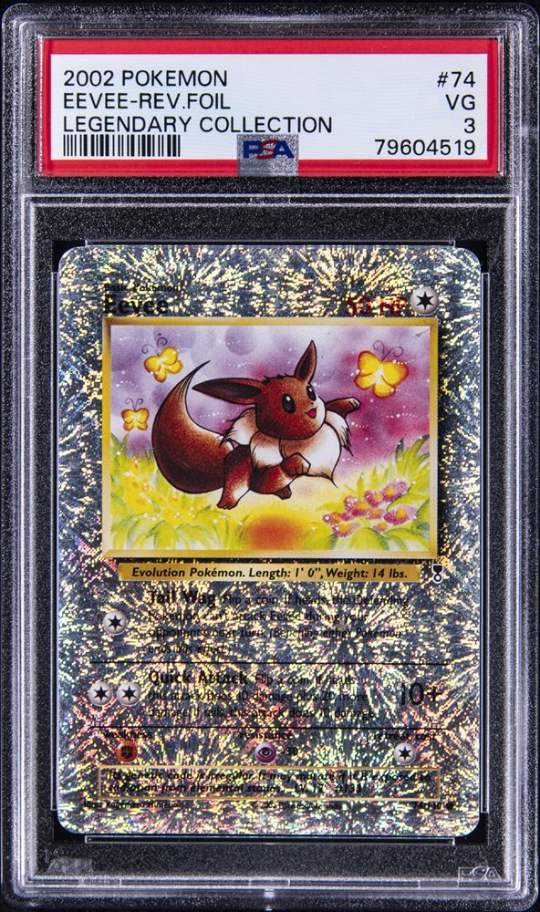 Auction Prices Realized Tcg Cards 2002 POKEMON LEGENDARY
