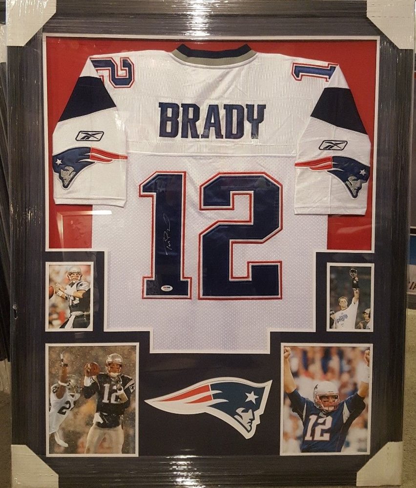 tom brady jersey framed tom brady jersey framed