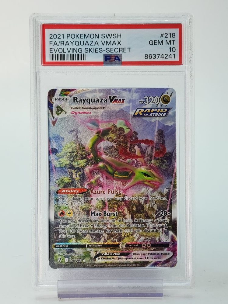 PSA10 エーフィ V-MAX Pokemon Vivid Voltage Pikachu VMax Rainbow Secret Rare 188