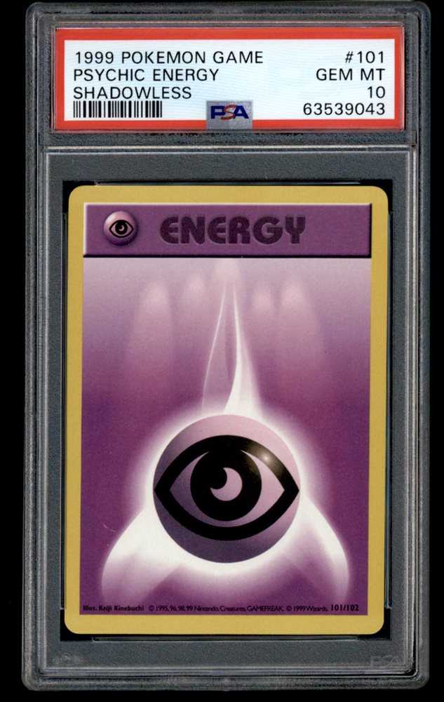 Psychic Energy×3 1st edition shadow less POKEMON 1ST EDITION PSYCHIC ENERGY CARD shadowless | eBay