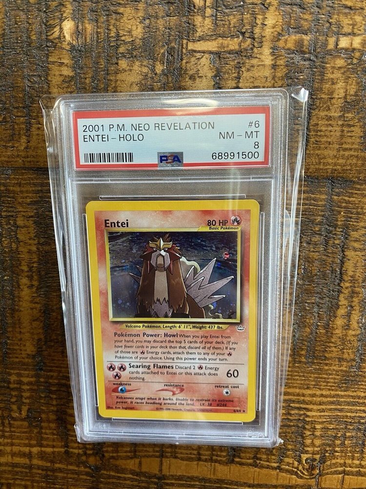 エンテイ ENTEI-HOLO PSA8 Auction Prices Realized Tcg Cards 2010 POKEMON JAPANESE