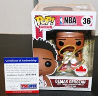 Demar Derozan Autographed Signed Nba 36 