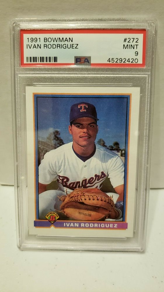 Auction Prices Realized Baseball Cards 1991 Bowman Ivan Rodriguez