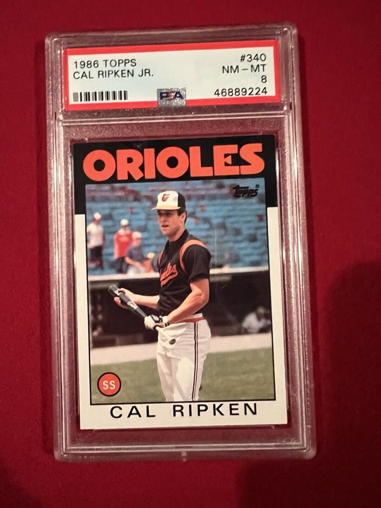 1枚限定 1/1 Cal 照れ Ripken Jr. 直筆サイン Topps Auto