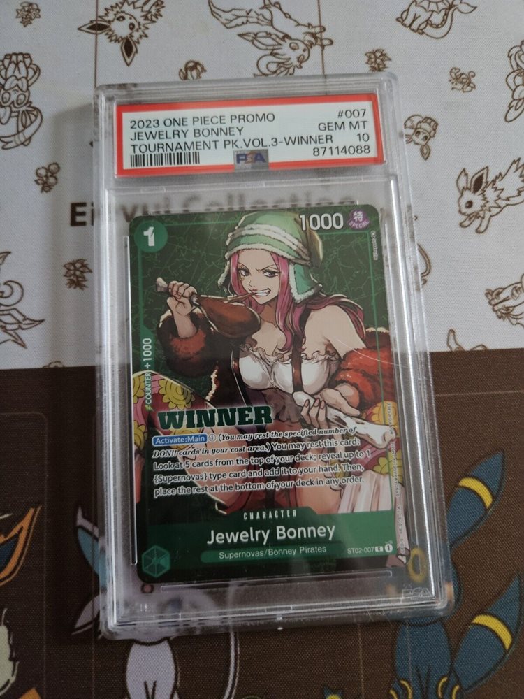 ジュエリー・ボニー　WINNERパックVol.3 PSA10 Jewelry Bonney (Tournament Pack Vol. 3) [Winner] - One Piece