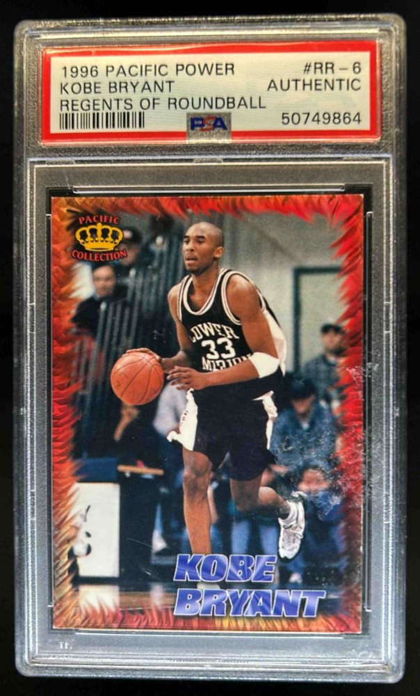 kobe bryant pacific collection card