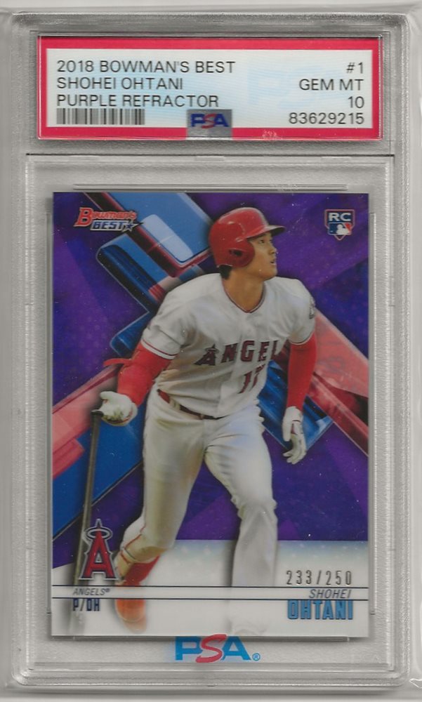 Auction Prices Realized Baseball Cards 2018 BOWMAN'S BEST