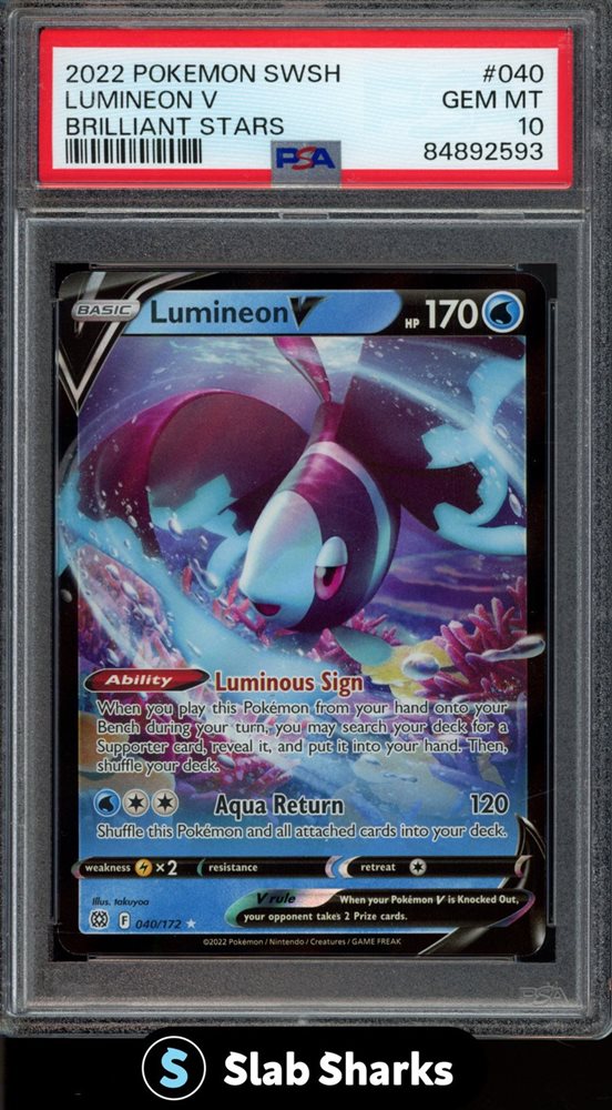 PSA10 ネオラントV lumineon 2022 48 Auction Prices Realized Tcg Cards 2022 POKEMON JAPANESE