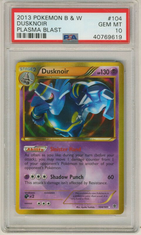 eBay Auction Item 283539789749 Tcg Cards 2013 Pokemon Black & White Plasma  Blast