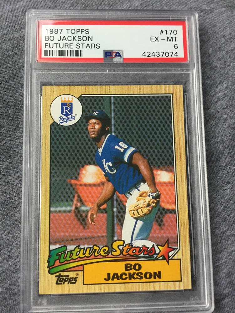 Auction Prices Realized Baseball Cards 1987 Topps Bo Jackson FUTURE STARS