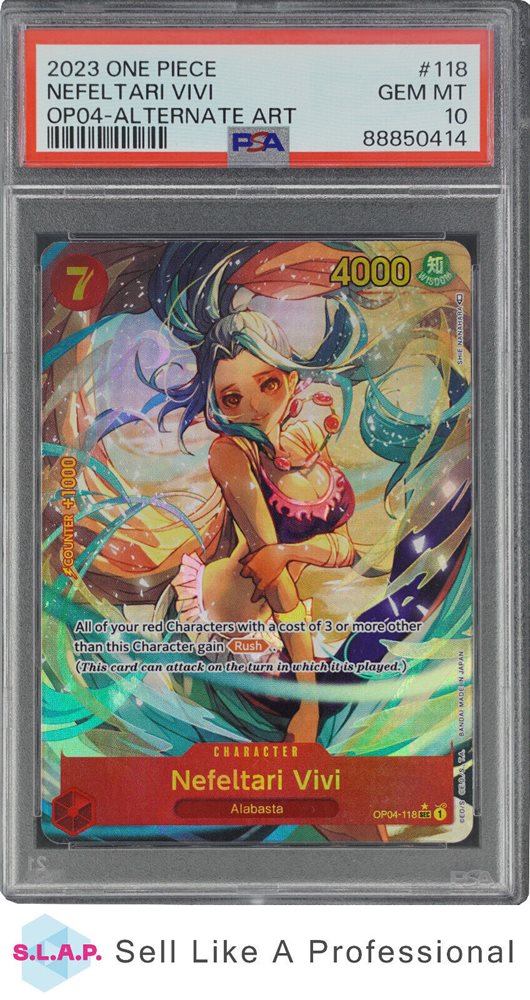 Auction Prices Realized Tcg Cards 2023 ONE PIECE OP04