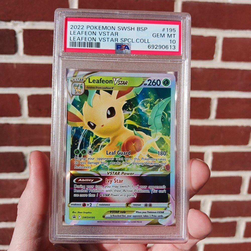 leafeon pokemon card vstar Pokémon card PSA 10 Leafeon VSTAR 210/172 VSTAR Universe JAP – Pika Japan  Cards