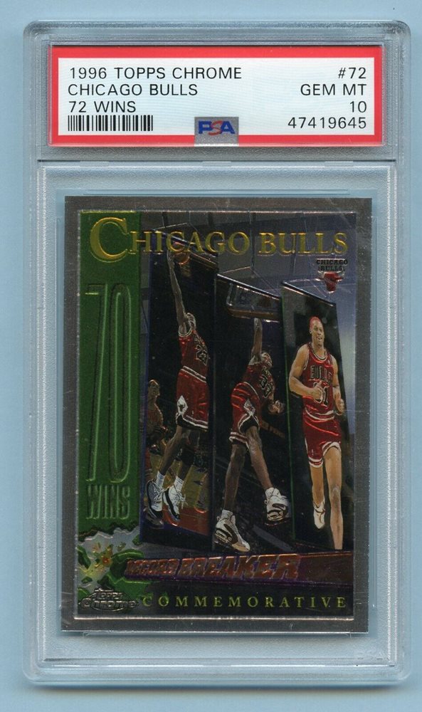 Auction Prices Realized Basketball Cards 1996 TOPPS CHROME Chicago