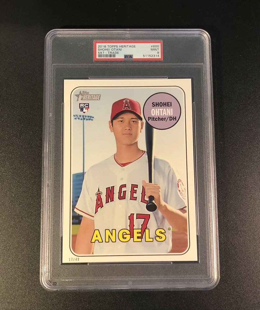 ラスト美品『RC』Shohei Ohtani 2枚セット 0 Heritage Topps PSA 1 Shohei RC Ohtani | MINT Rookie Baseball