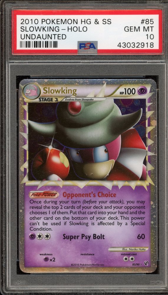 世界85枚 PSA10 わるいヤドキング 2004 148 slowking 世界85枚 PSA10 わるいヤドキング 2004 148 slowking - メルカリ