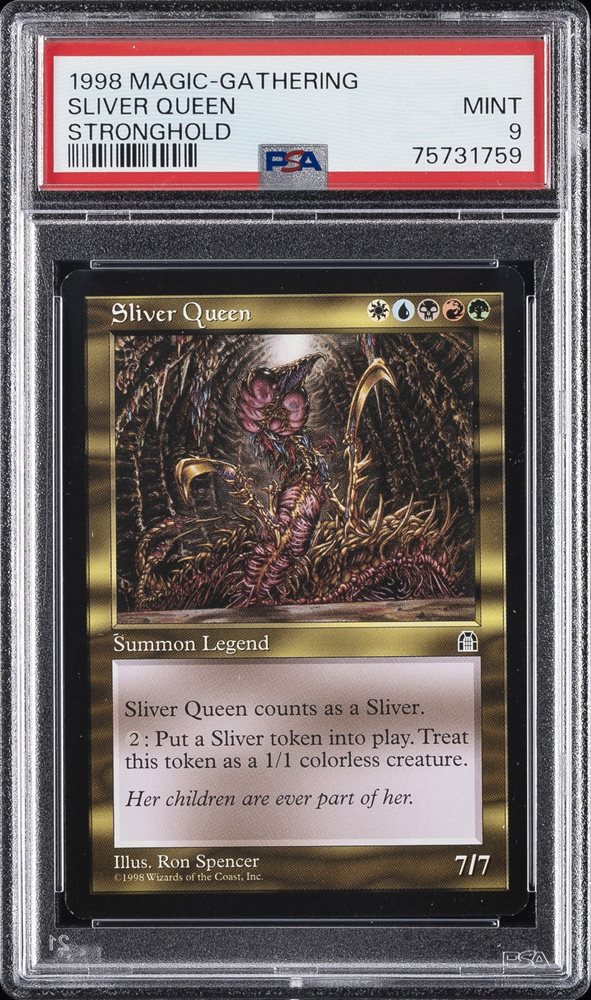 スリヴァーの女王　英語 psa9 (検索用psa10) sliver Queen EX+]スリヴァーの女王/Sliver Queen《日本語》【STH】