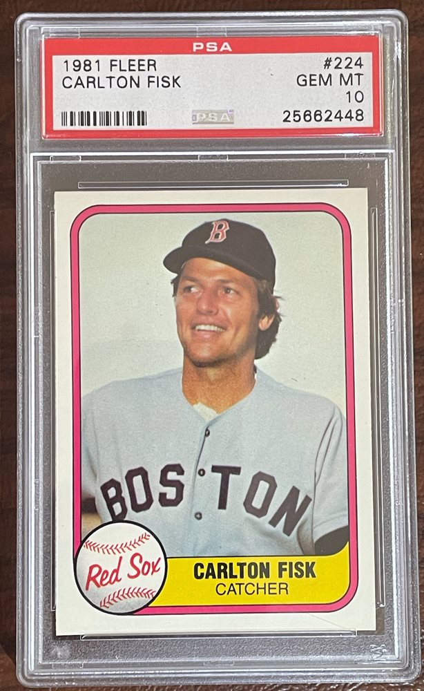 カールトン・フィスク　ボブルヘッド Bobblehead Carlton “PUDGE” Fisk Boston Red Sox 40th