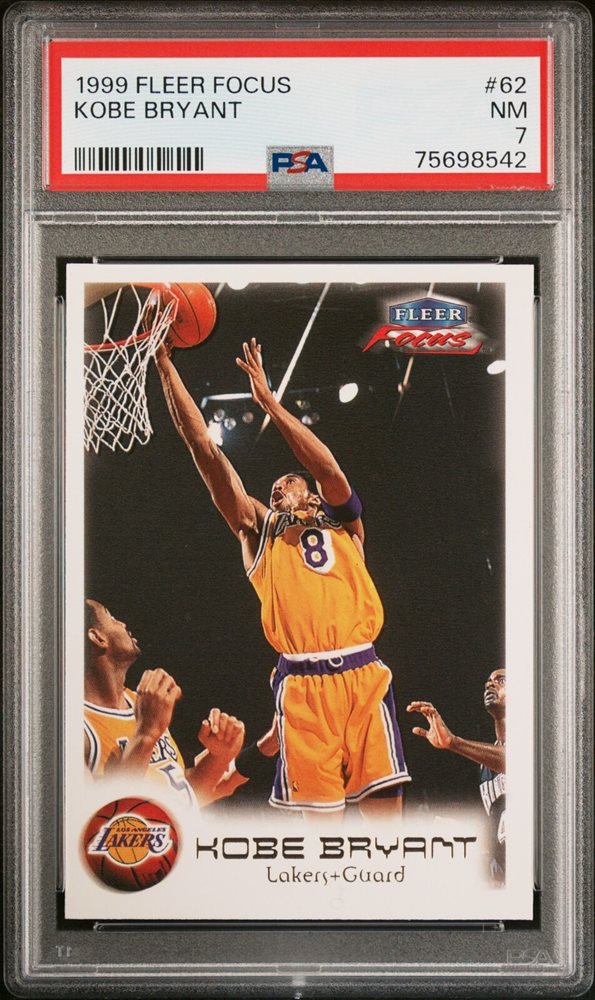 Auction Prices Realized Basketball Cards 1999 Fleer Focus Kobe Bryant