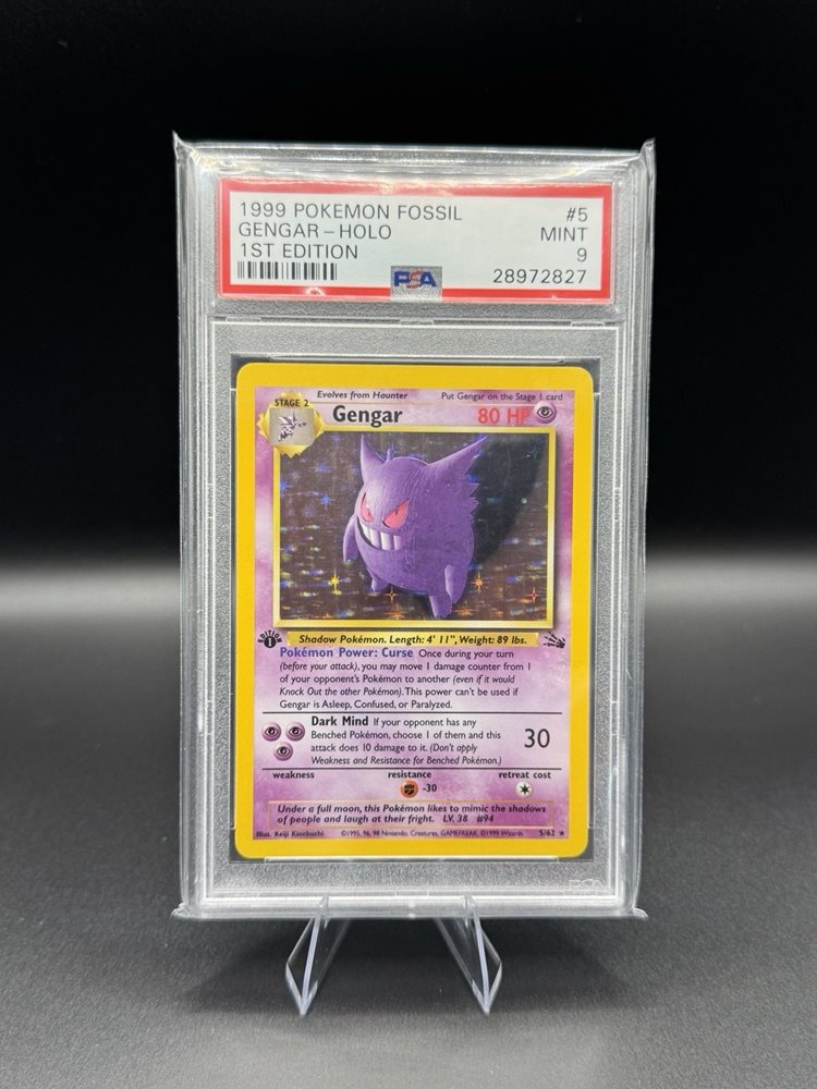 Auction Prices Realized Tcg Cards 1999 POKEMON FOSSIL Gengar