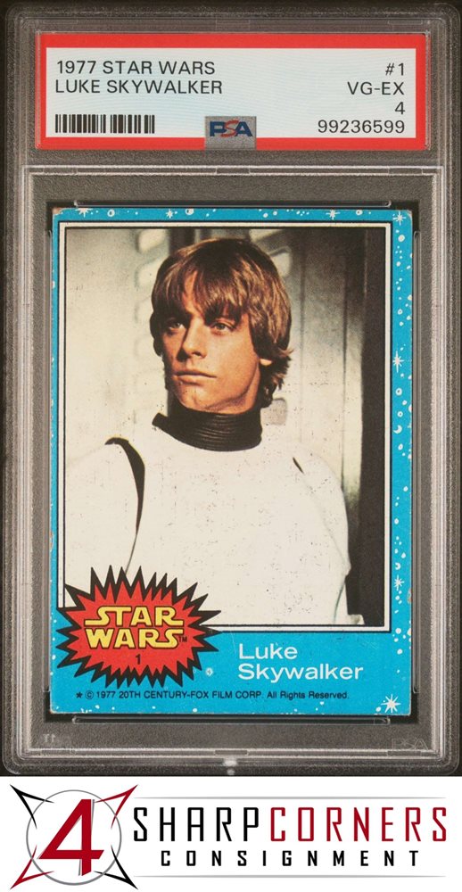 Auction Prices Realized Non-Sport Cards 1977 STAR WARS Luke
