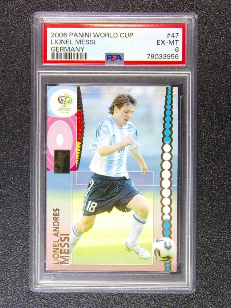 messi W杯 psa鑑定済カード panini 2006 他
