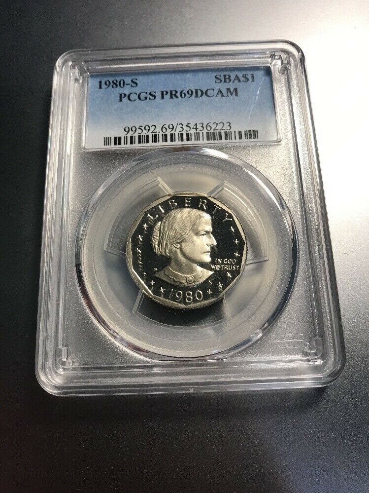 PCGS Anthony Dollar Type 2 PR69DCAM 1981-S Susan B